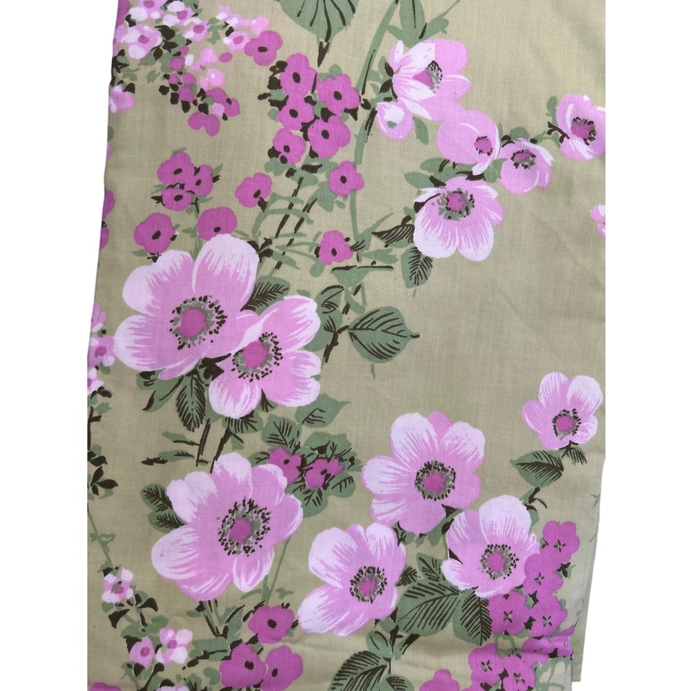 Vintage Unbranded Floral Bed Sheet Set Grandmacore Cottagecore